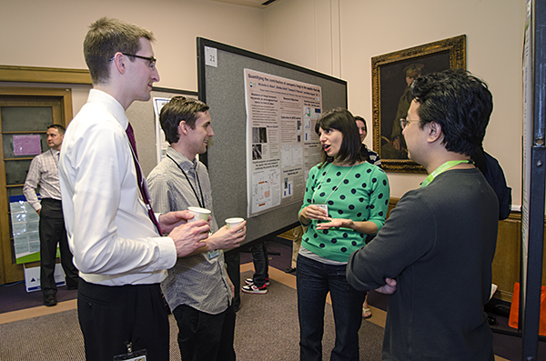 Estefania draws crowd at OHSU Research Week